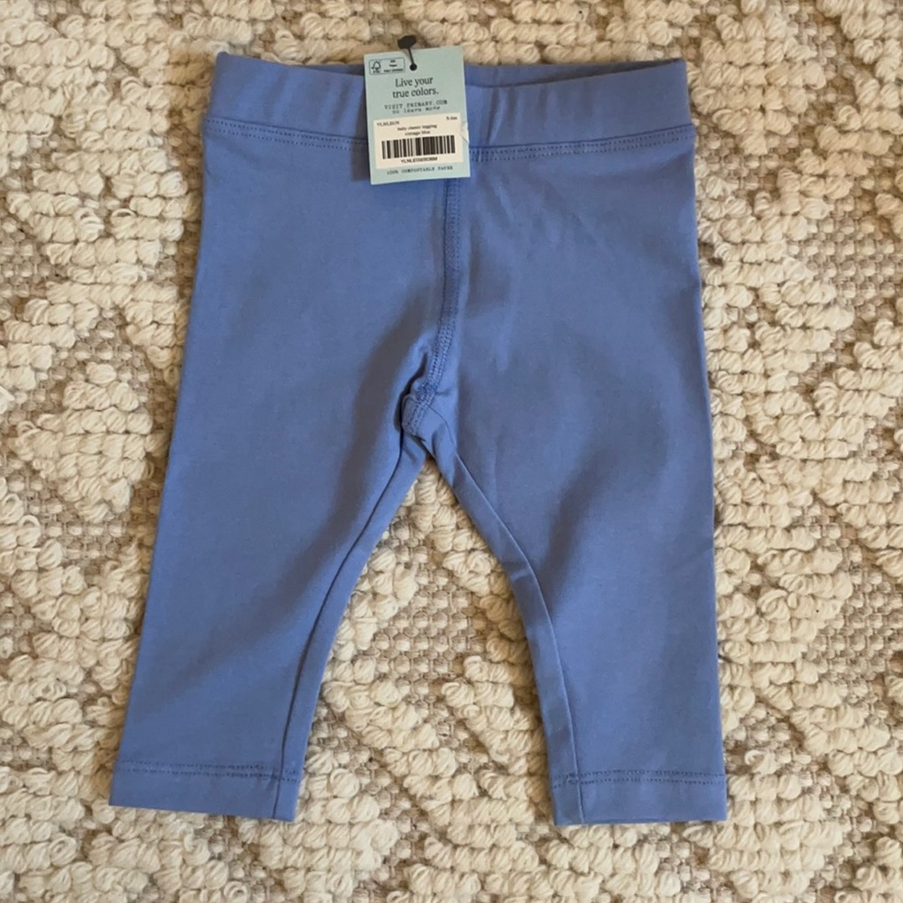 NWT Primary Baby Leggings in Vintage Blue
